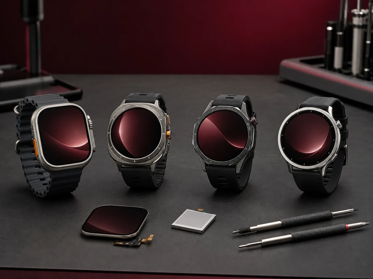 Servis Apple Watch, Samsung Galaxy Watch, Huawei a Xiaomi Watch v Ostravě